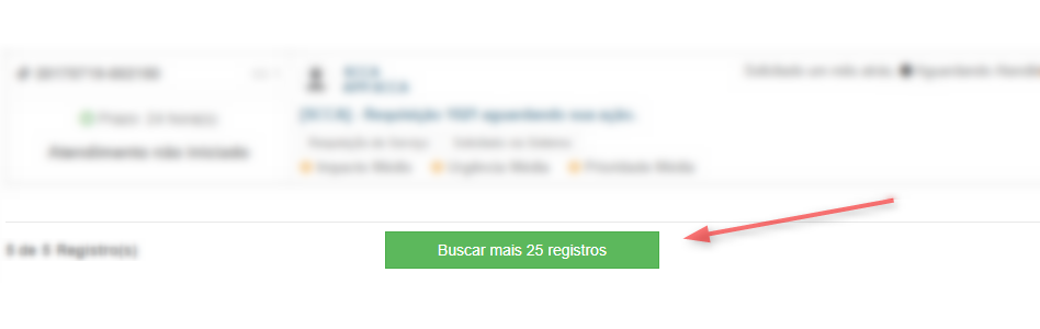 Figura 12 - Buscar mais registros